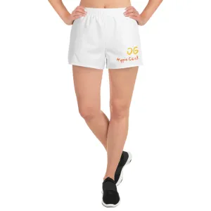 White Women's Athletic Shorts