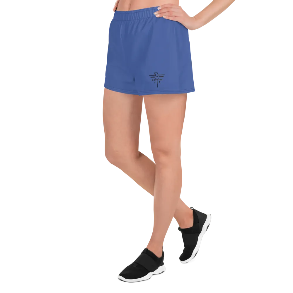 Women Athletic Shorts Indigo