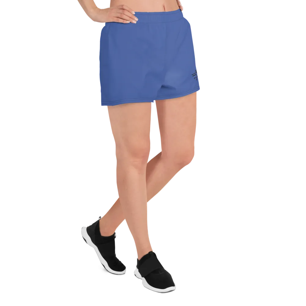 Women Athletic Shorts Indigo