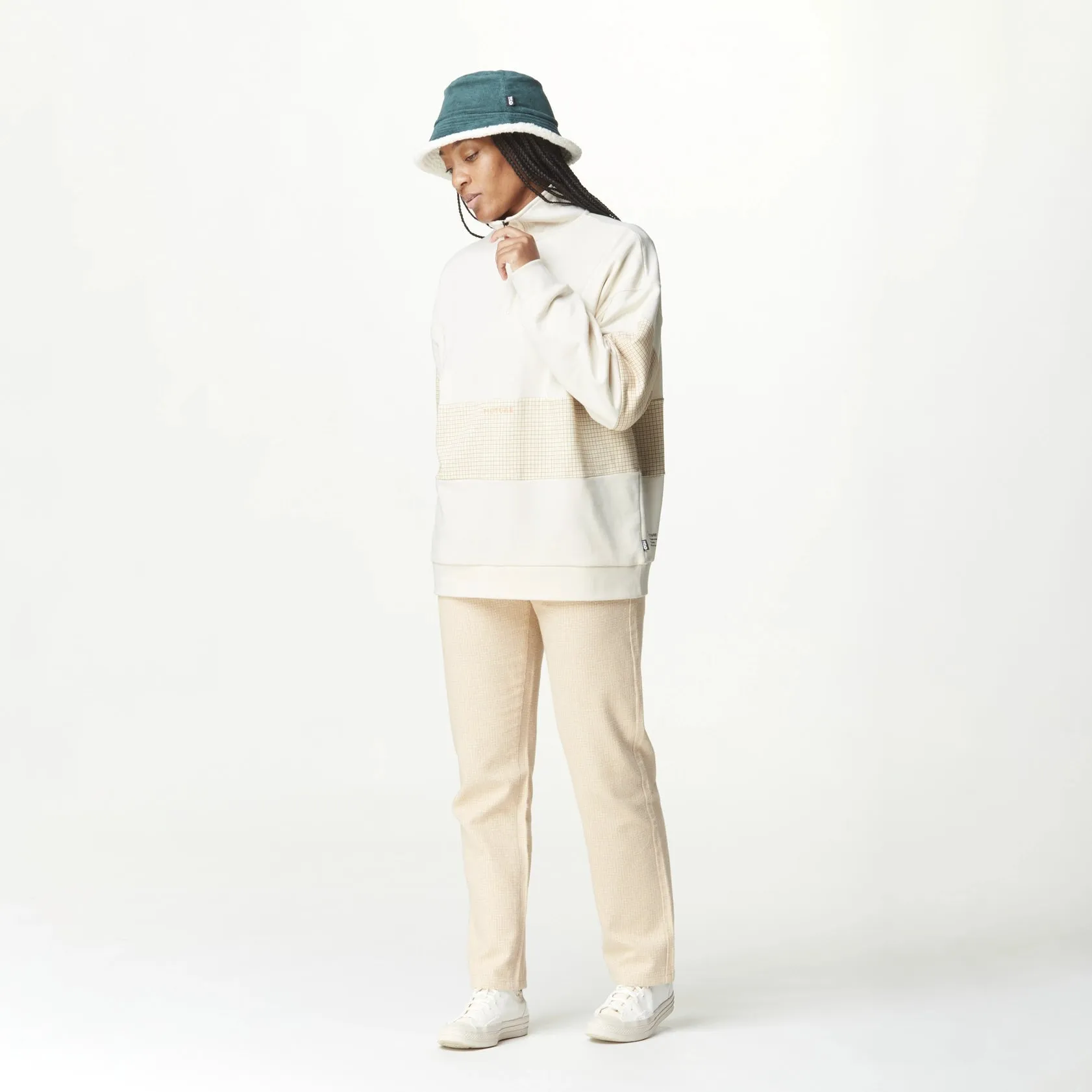 Women's Fir Rugby 1/4 Zip Sweater