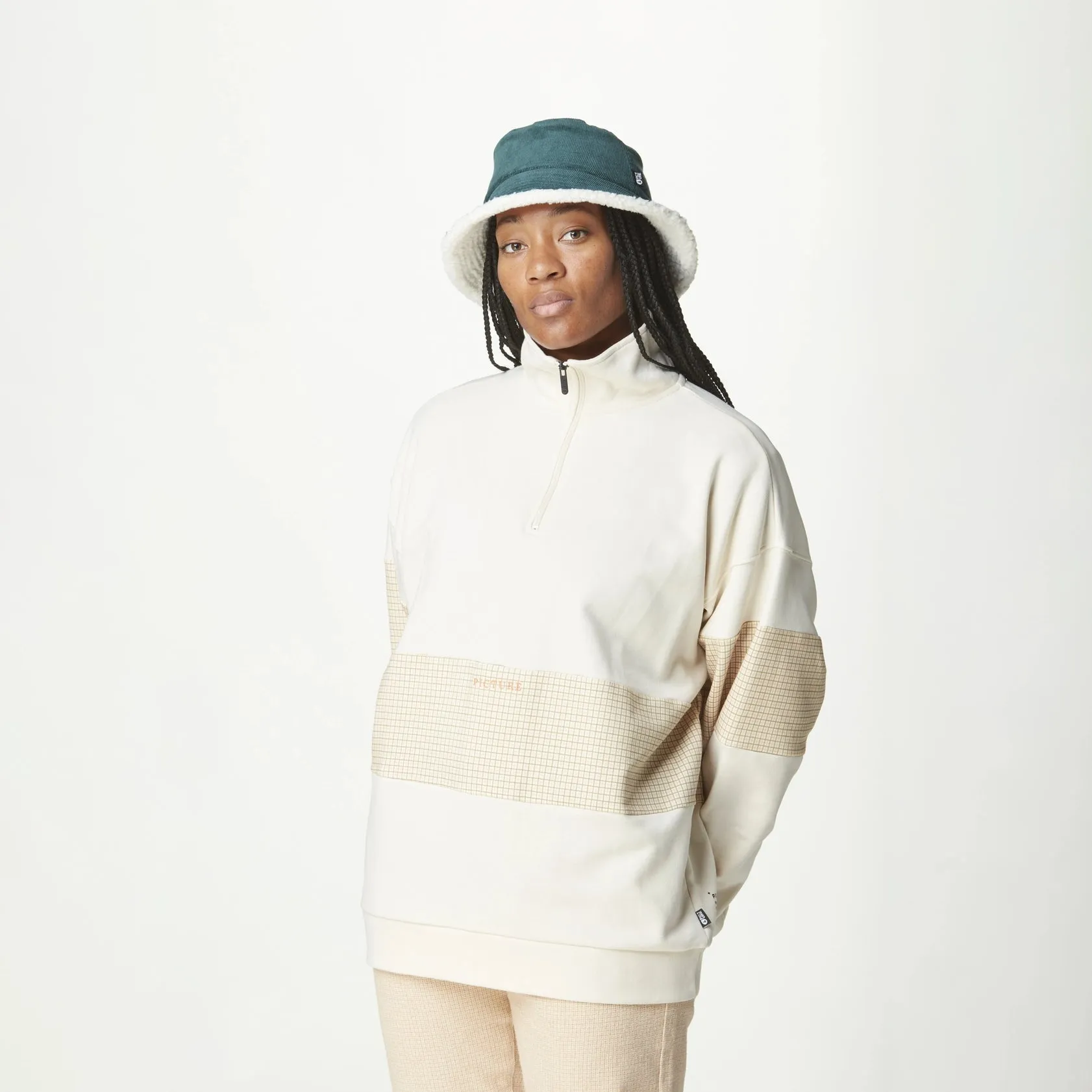Women's Fir Rugby 1/4 Zip Sweater