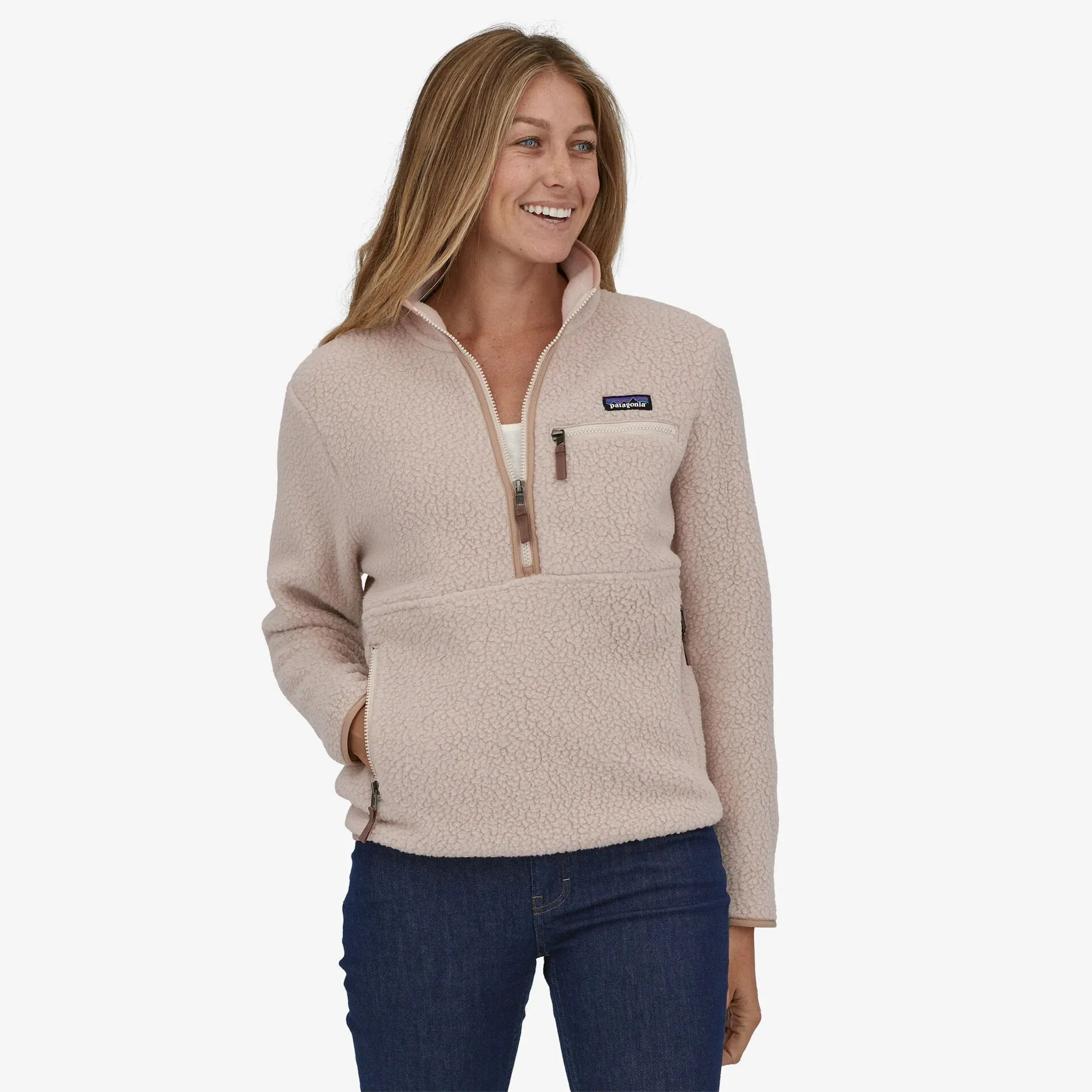 Women's Retro Pile Fleece Marsupial