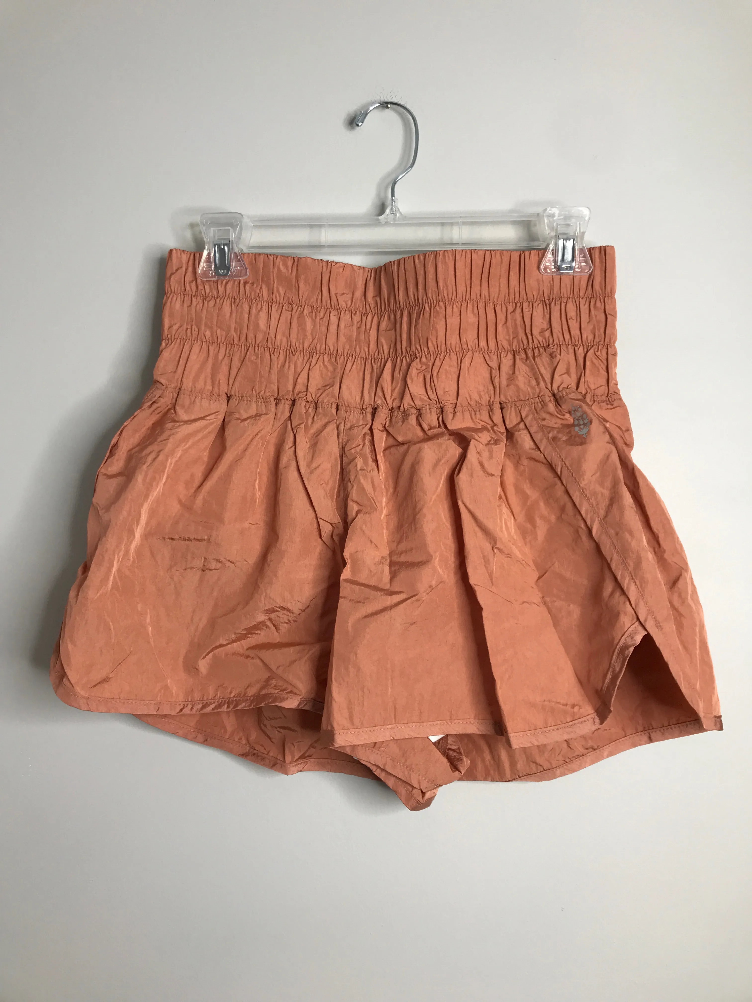 Womens Size Lg Misses Orange free people Athletic Shorts