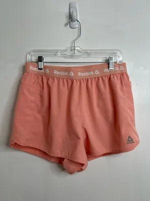 Womens Size Lg Misses Pink Reebok Athletic Shorts