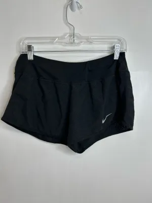 Womens Size Med Misses Black Nike Athletic Shorts
