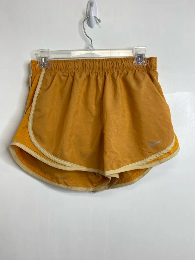 Womens Size Med Misses Orange Nike Athletic Shorts