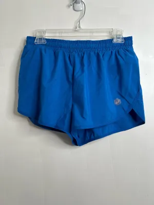 Womens Size Sm Misses Blue Asics Athletic Shorts