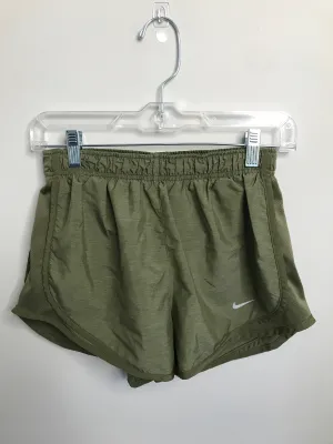 Womens Size Sm Misses Green Nike Athletic Shorts
