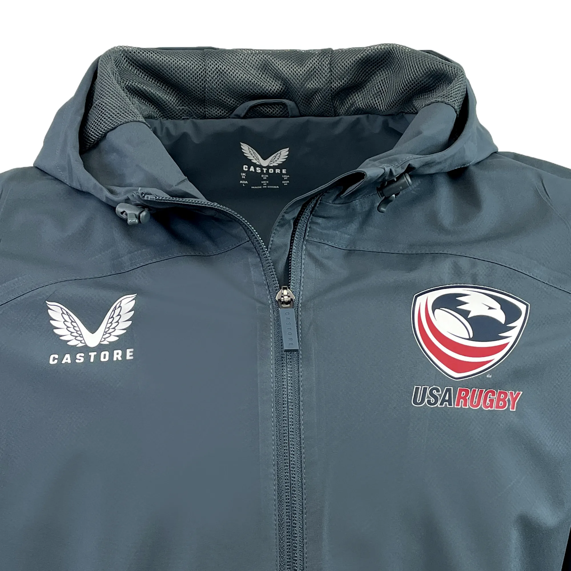 Women's USA Rugby Rain Jacket by Castore