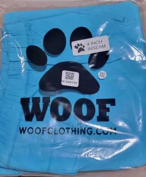 WOOF Commando-Safe Mesh-Lined Men's Short Chino Shorts - 4 inch - Seasides,3xl