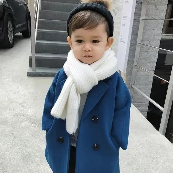Wool Double-breasted Coat