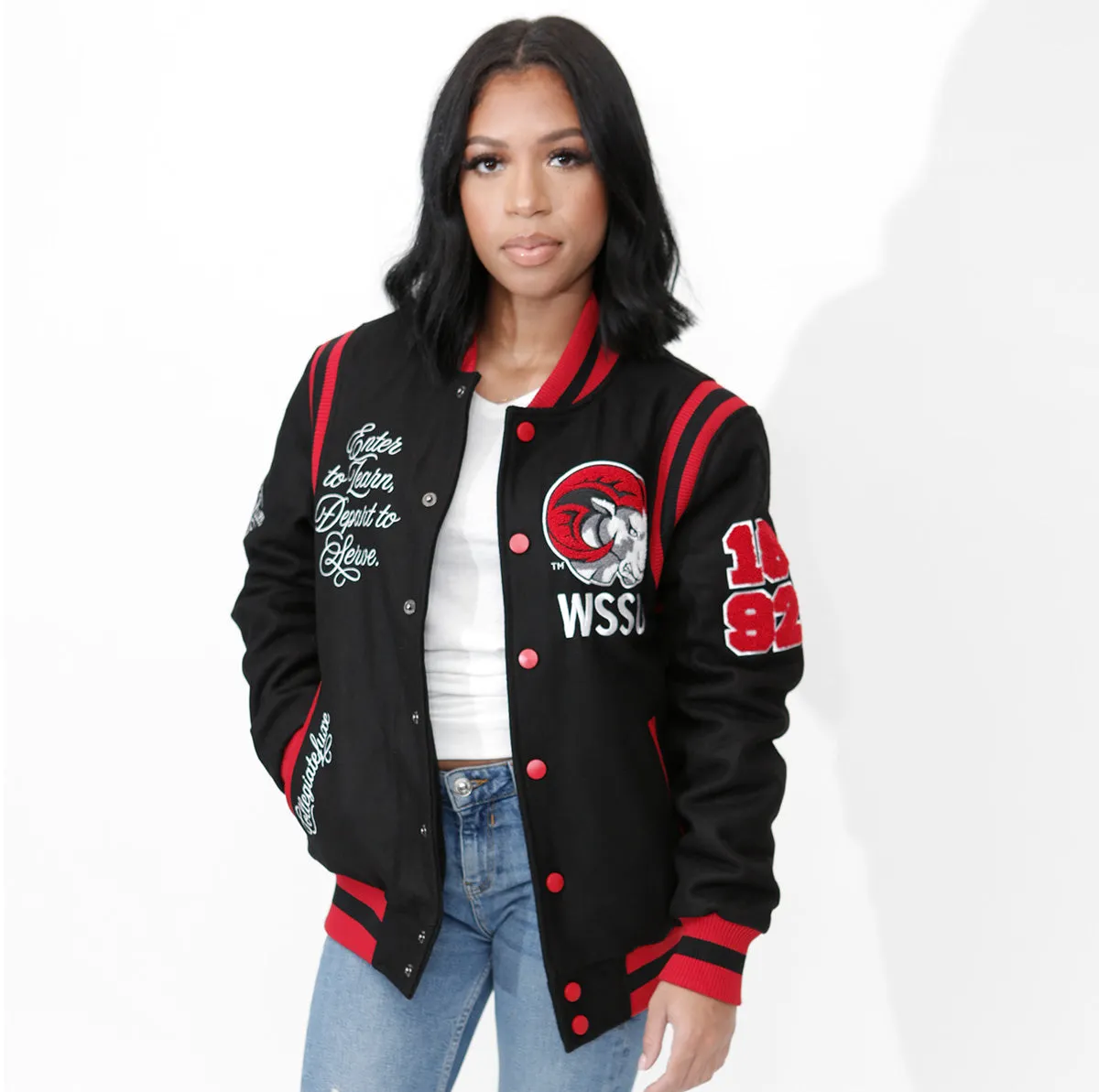 WSSU | VARSITY JACKET Unisex (Ari)