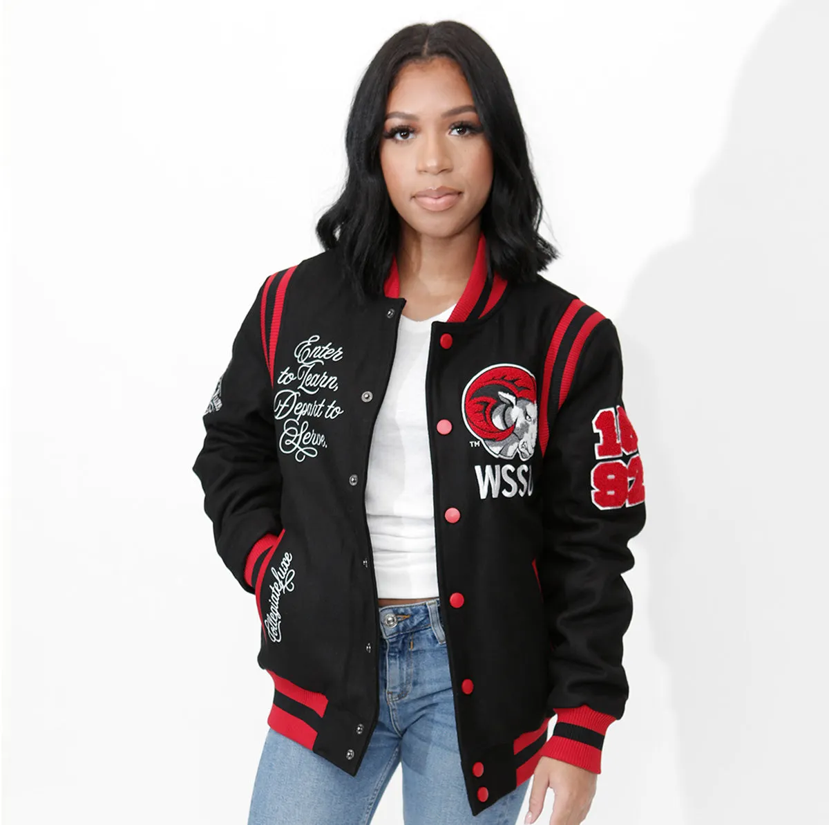 WSSU | VARSITY JACKET Unisex (Ari)