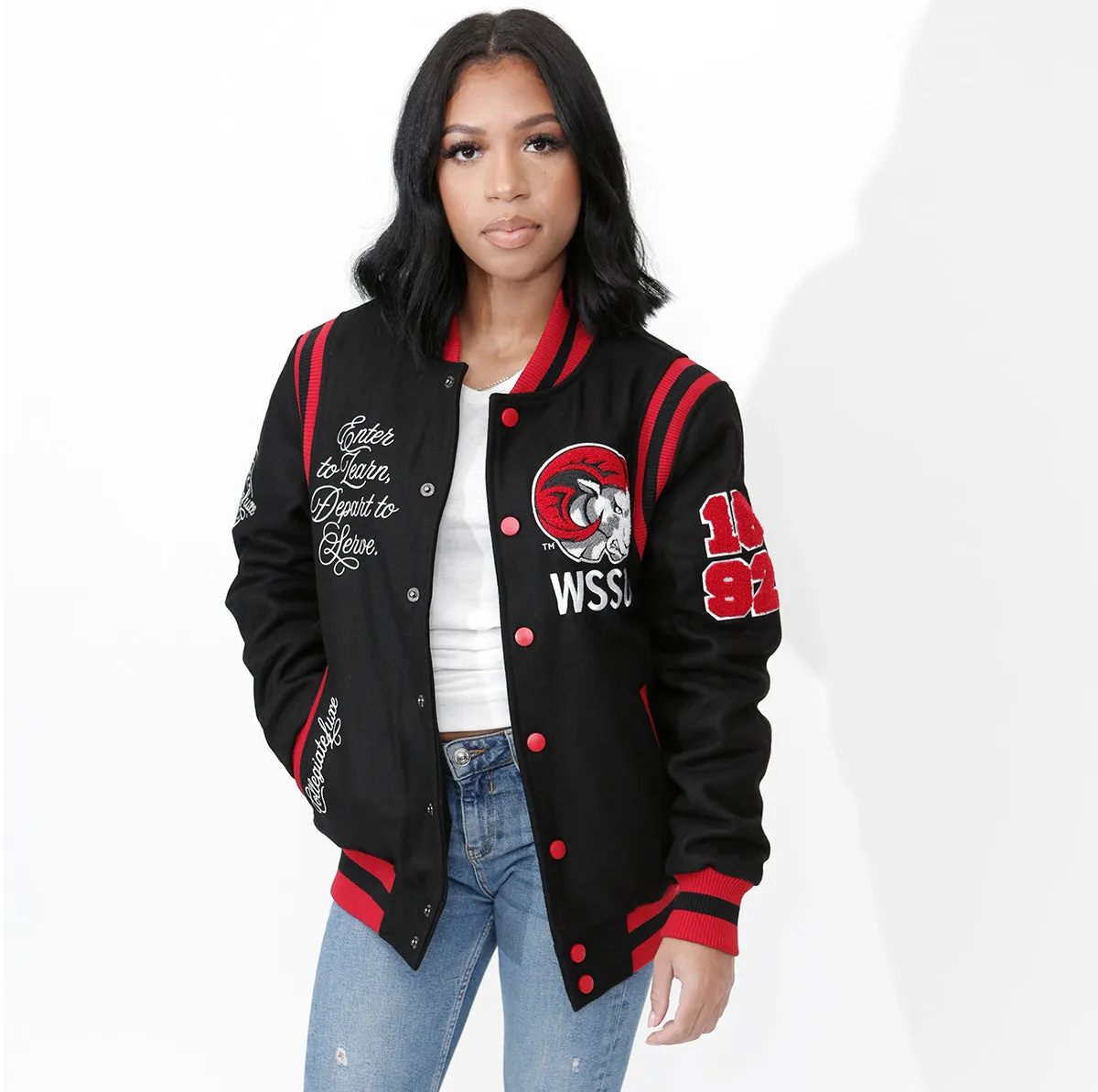 WSSU | VARSITY JACKET Unisex (Ari)