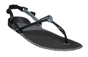 Xero Shoes Women's Cloud Sandals, Lightweight Vegan Water Sandals for any Activity (9, Charcoal/Coal Black)