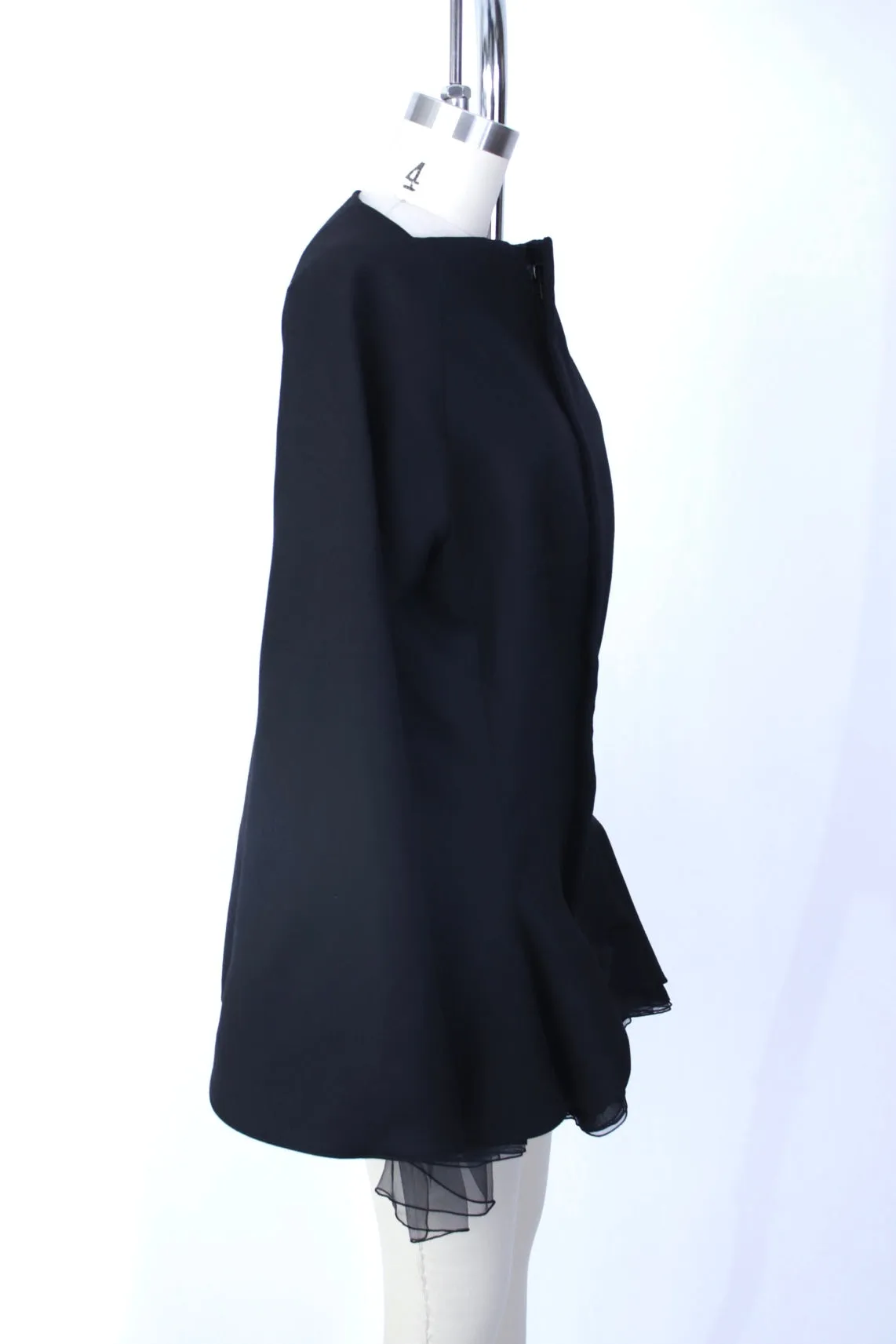 Yohji Yamamoto Wool & Chiffon Jacket