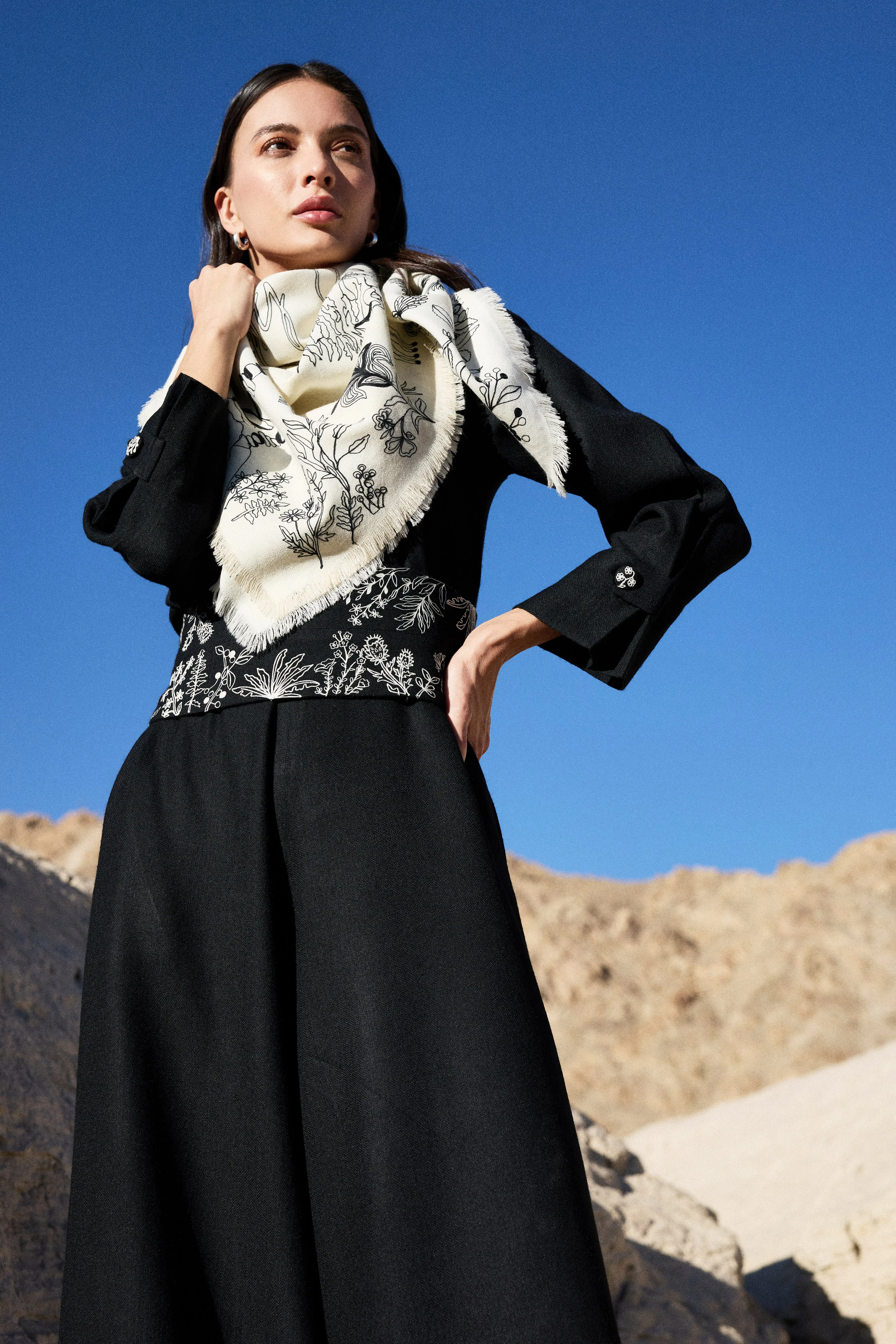 Zanskar Woollen Jumpsuit (Black)