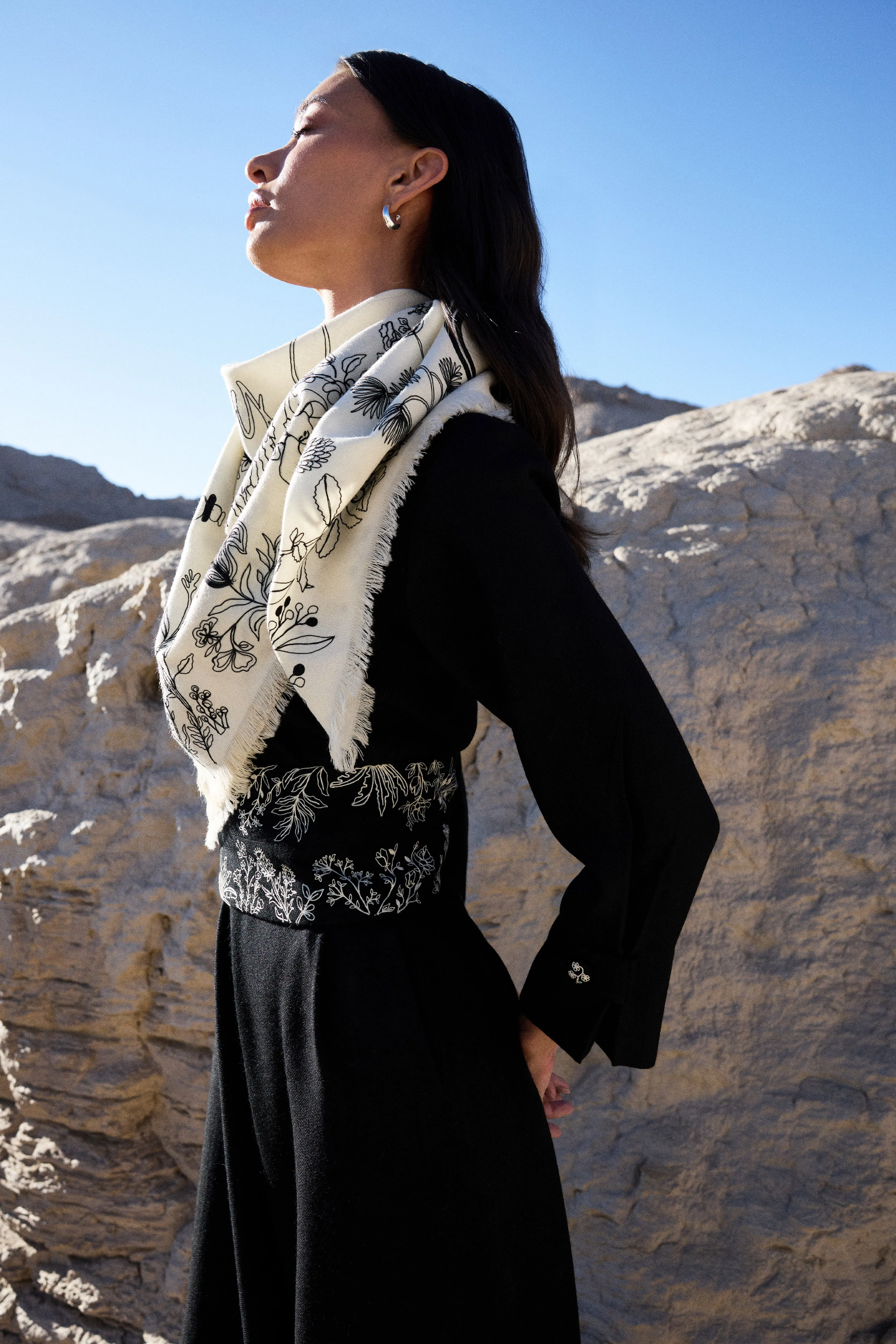 Zanskar Woollen Jumpsuit (Black)