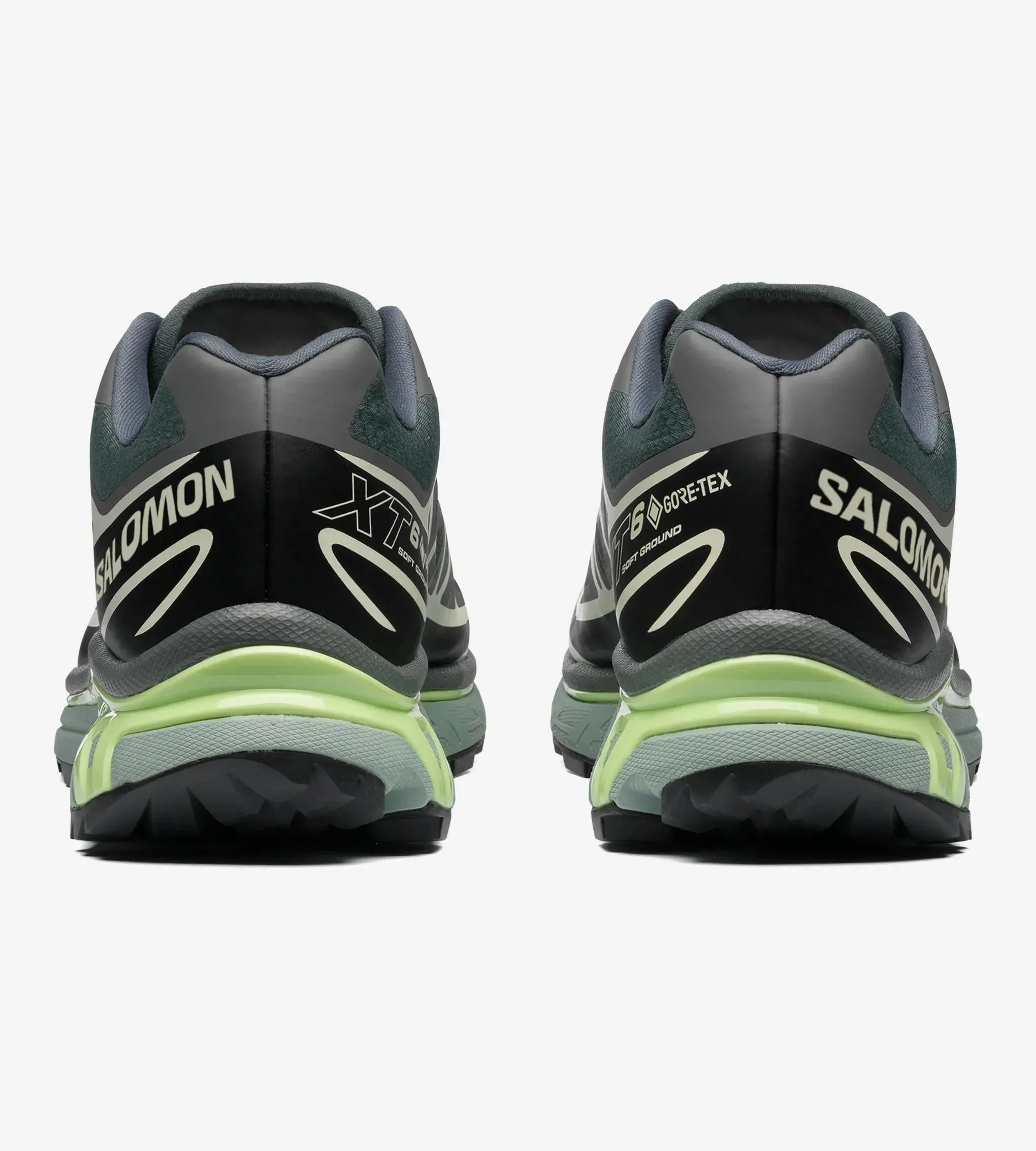 Zapatillas SALOMON XT-6 Gore-Tex Urban Chic Black Lime Green