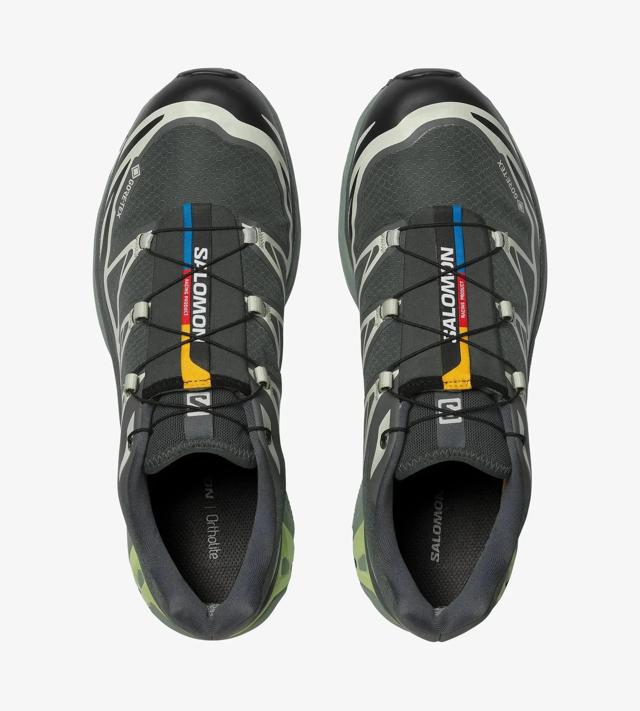 Zapatillas SALOMON XT-6 Gore-Tex Urban Chic Black Lime Green