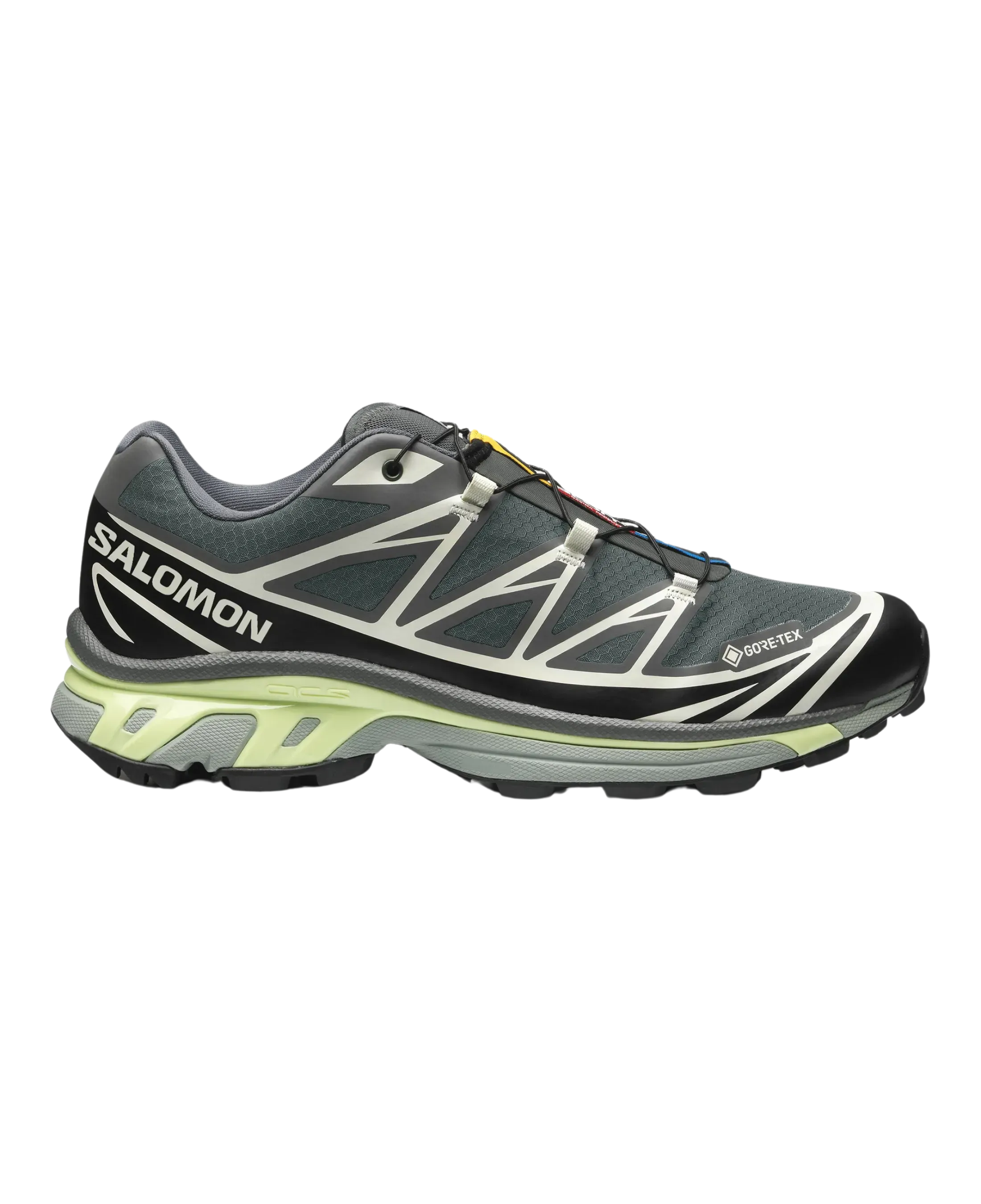 Zapatillas SALOMON XT-6 Gore-Tex Urban Chic Black Lime Green