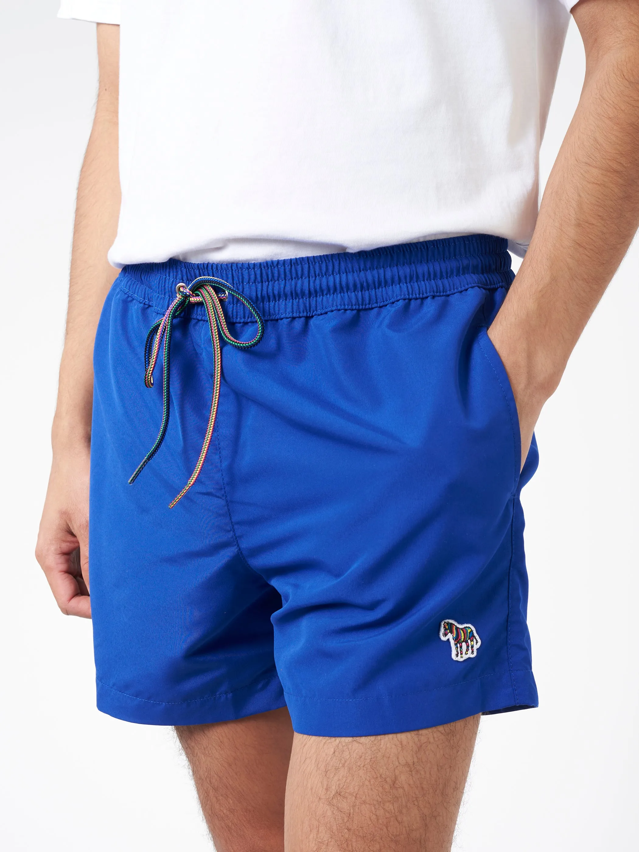 Zebra Logo Swim Shorts