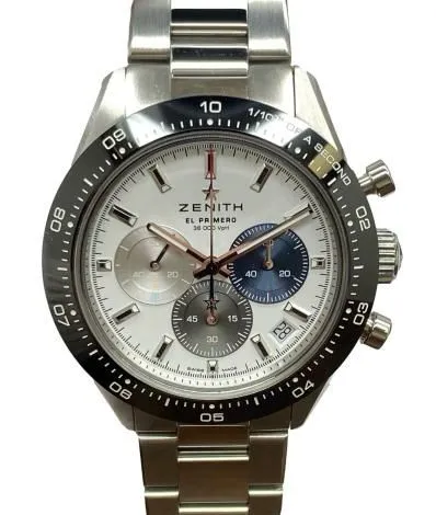 Zenith El Primero Chronomaster Sport 03.3100.3600/69.M3100 White Tri-Color Dial Automatic Men's Watch